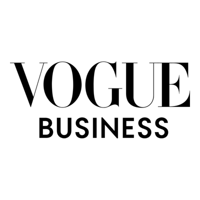Vogue Business logo in black text on a white background. breast cancer